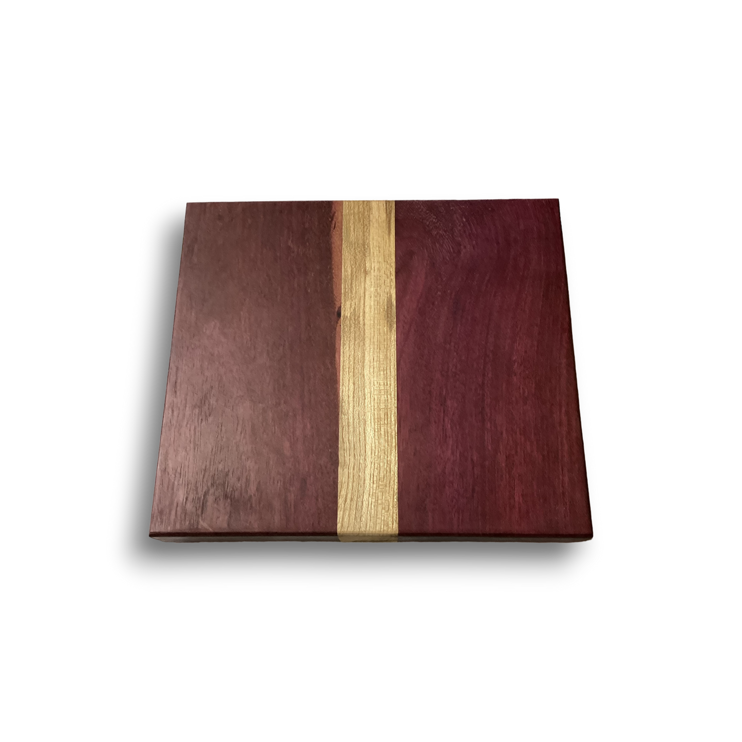 Purple Heart Cutting Board - 11.5x13x2” - AWC Tables