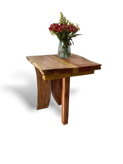 Pear Top and Legs Side Table  - 18"x17"x19" - AWC Tables