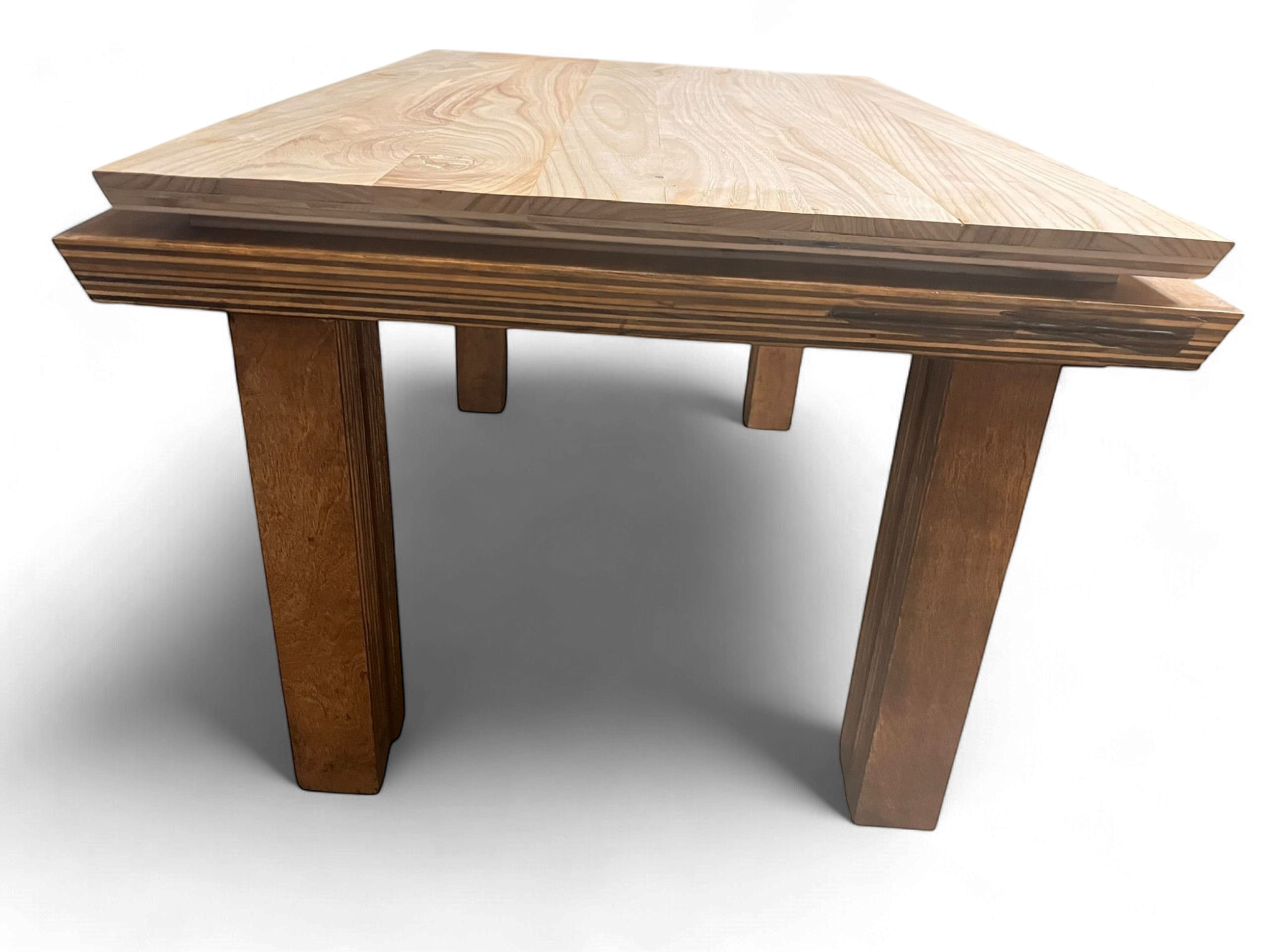 Rare American Chestnut Table - 34" x 24" x 18” - AWC Tables