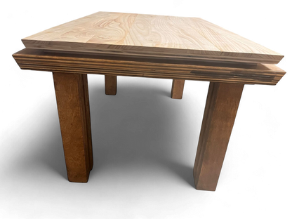 Rare American Chestnut Table - 34" x 24" x 18” - AWC Tables